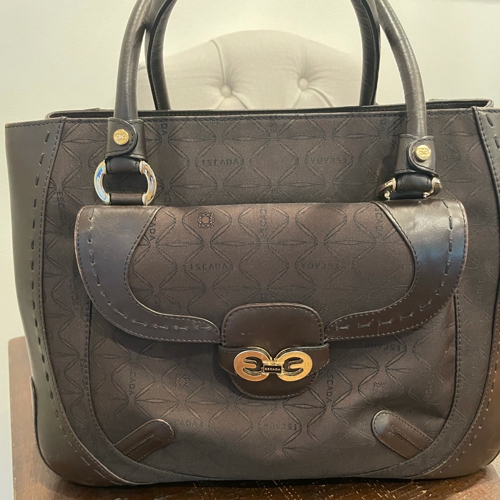 Large Escada Handbag Vintage In Great Condition